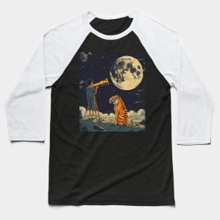 Spaceman Spiff and the Tiger Sidekick Baseball T-Shirt